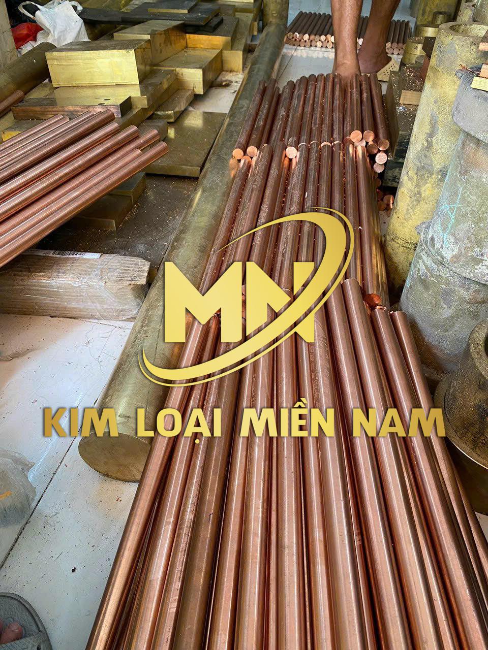 Đồng Đỏ Tròn Đặc Phi 90