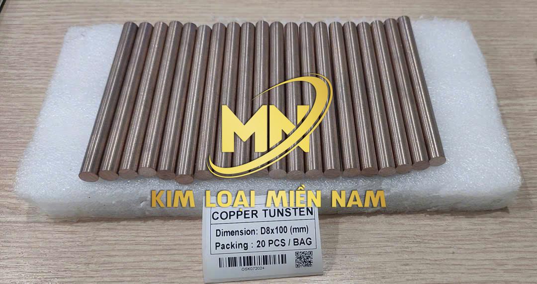 Đồng Tungsten Phi 8 dong tungsten phi 8