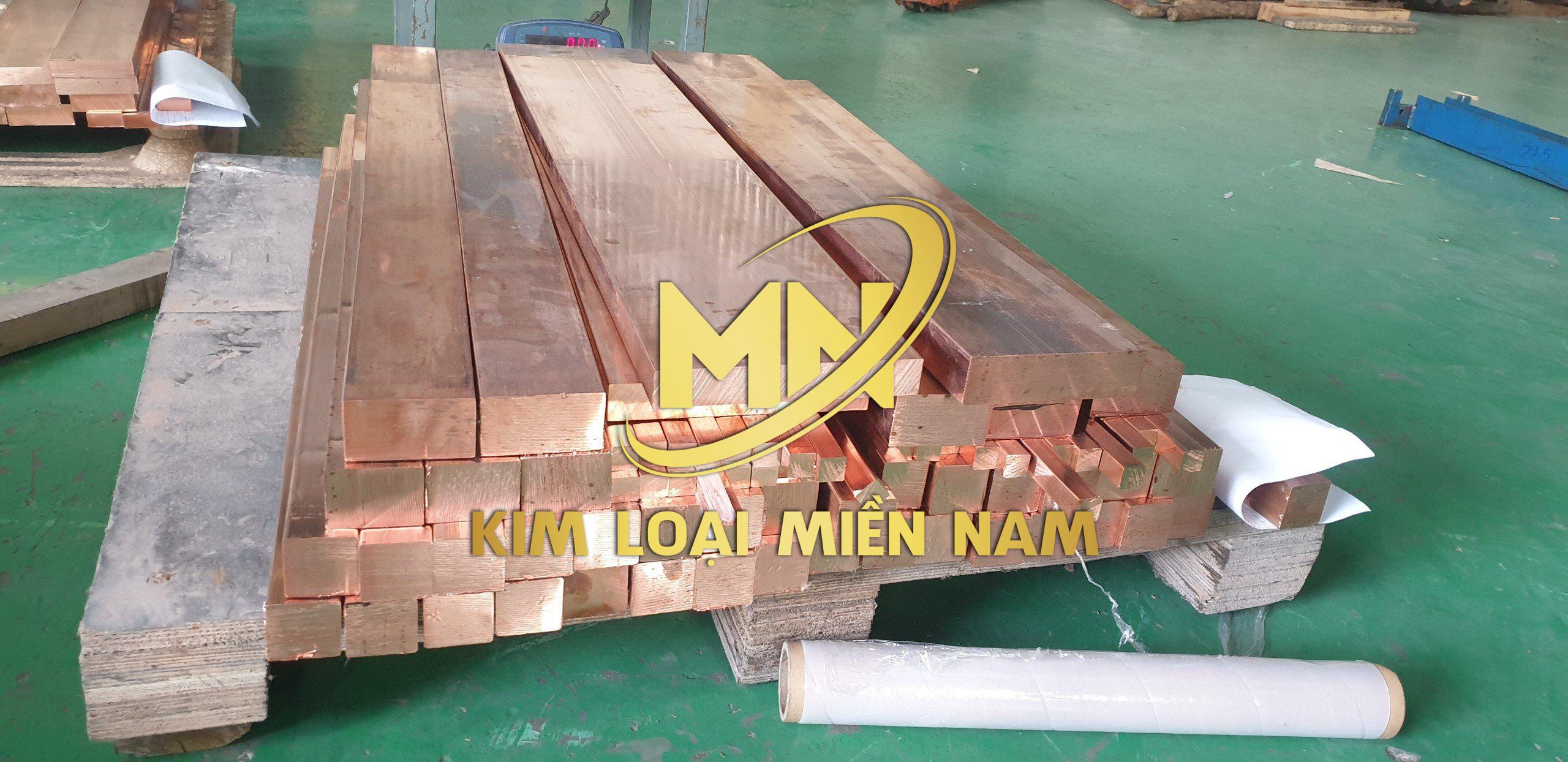 Thanh dẹt đồng đỏ Thanh dong cai